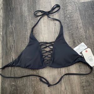 Billabong Crisscross strappy bikini top size M